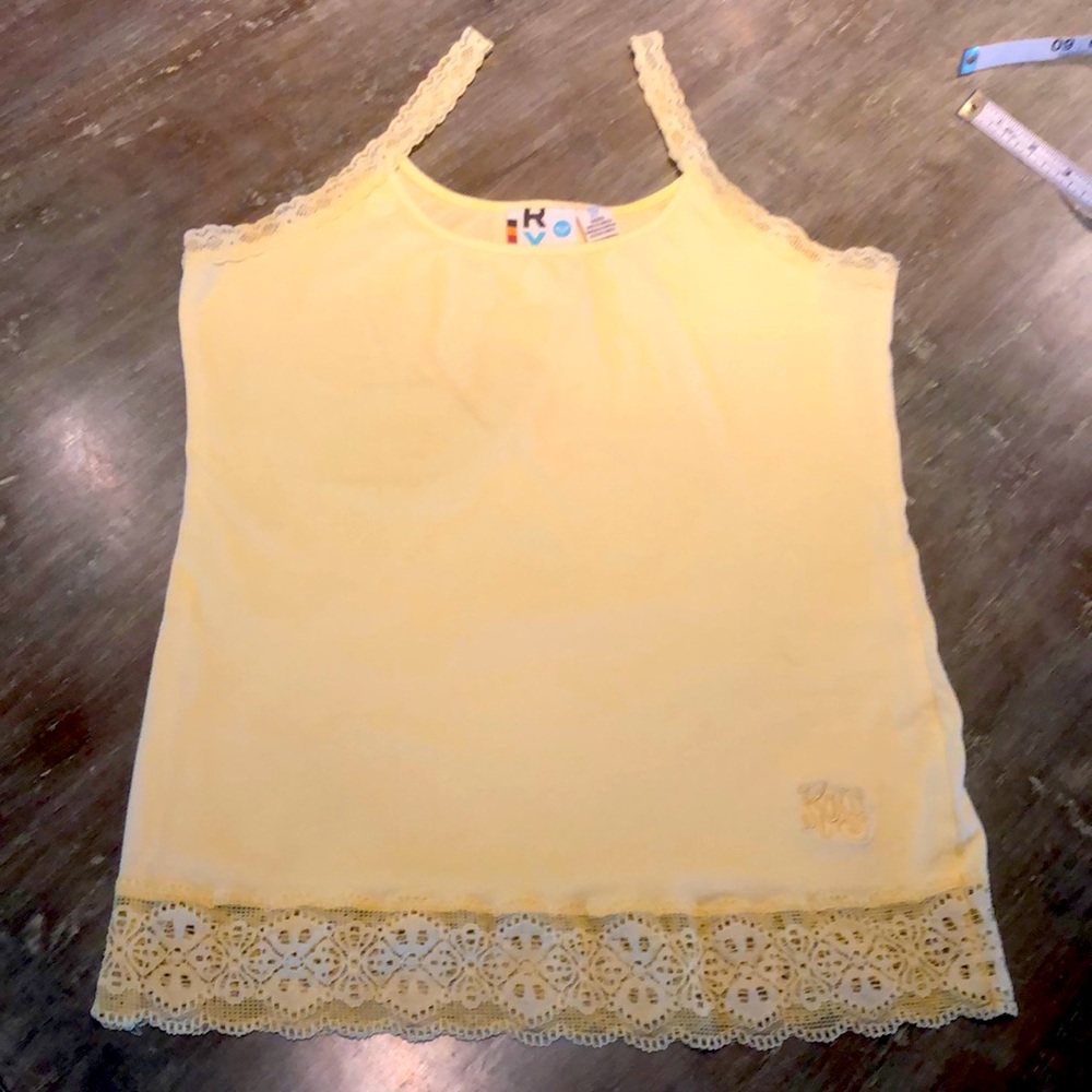 Roxy lace trimmed cami
